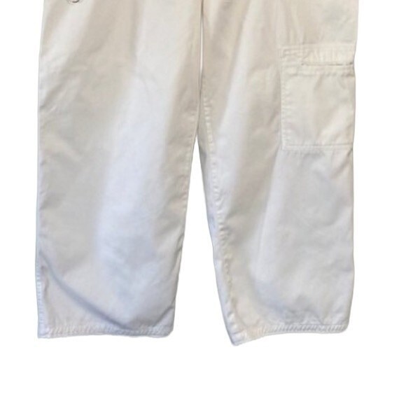 Style & Co Straighten Leg Cargo Cropped Pants Jeans High Rise Utility Cotton - Picture 11 of 12